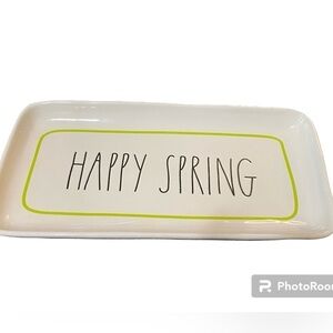 Rae Dunn Happy Spring Serving Tray